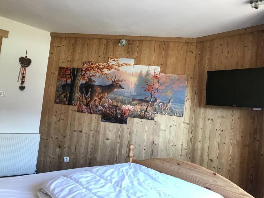 Chalet Spa Le Diamant Nathalie Mn La Rouge La Bresse Eksteriør billede