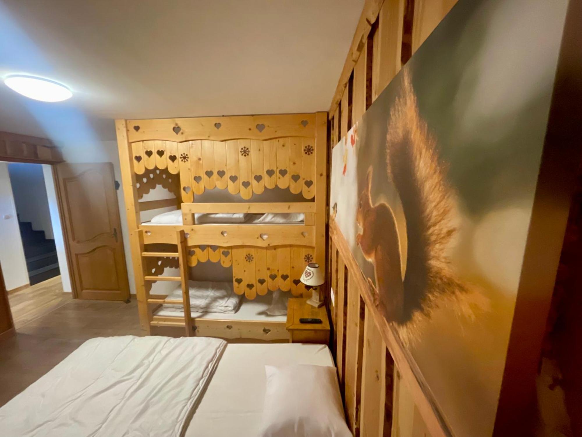 Chalet Spa Le Diamant Nathalie Mn La Rouge La Bresse Eksteriør billede